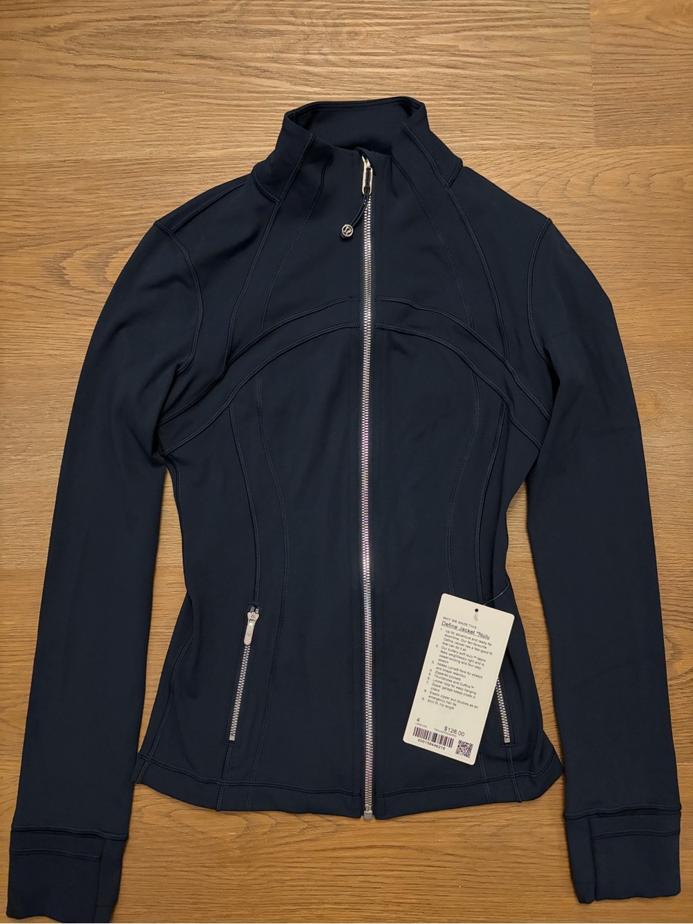 Lululemon Define Jacket NWT navy size 4